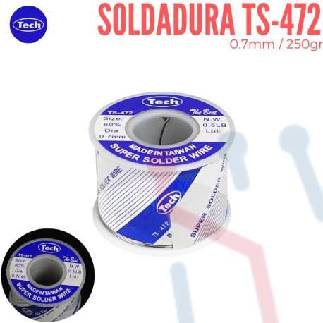 Soldadura 0.7mm 250gr (TS-472)