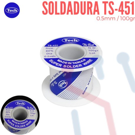 Soldadura 0.5mm 100gr (TS-451)