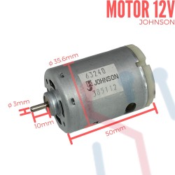 Motor Johnson 12VDC 5000RPM