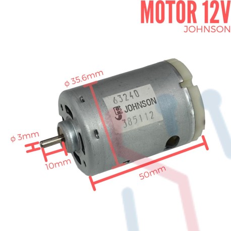 Motor Johnson 12V DC 5000RPM