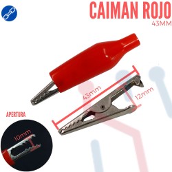 Caiman Rojo 43mm