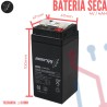 Batería Recargable Sellada 4V 4Ah