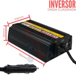 Inversor (Onda modificada) DC/AC 12V 150W-Paco