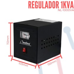 Regulador 4 Salidas (NL-1000VA)