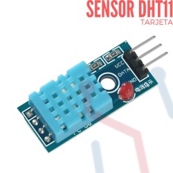 Sensor DHT11 en Tarjeta