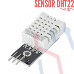 Sensor DHT22 en Tarjeta