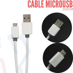 Cable USB A Micro USB (200cm)