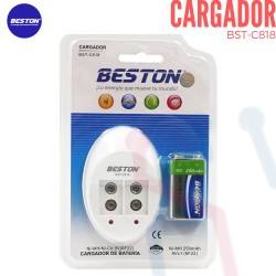 Cargador Bateria 9V (BST-C818)