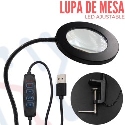 Lupa de Mesa Flexible