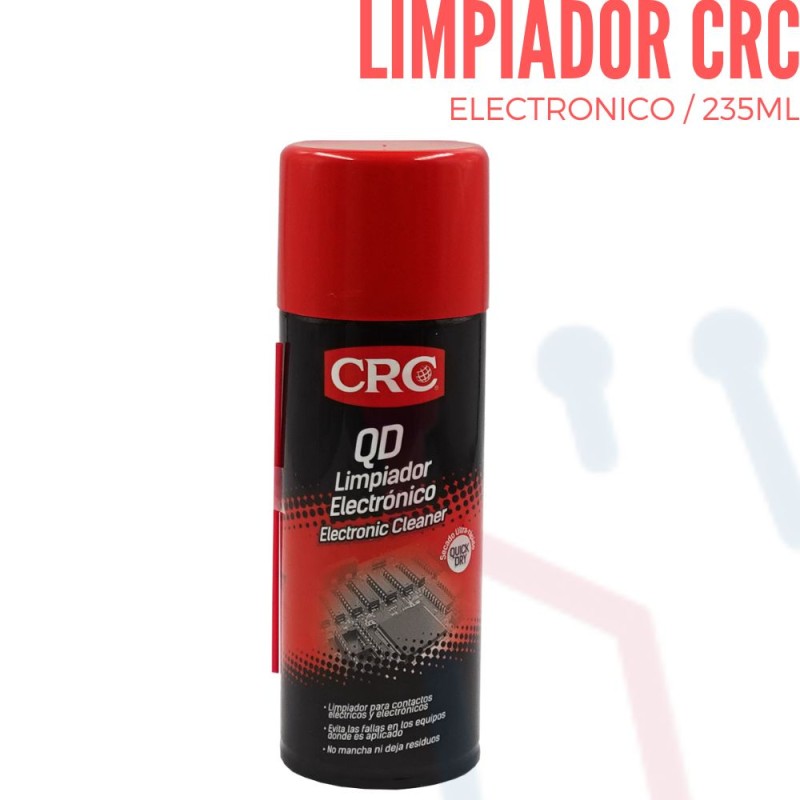 Limpiador QD para contactos electrónicos en aerosol 235 ml CRC