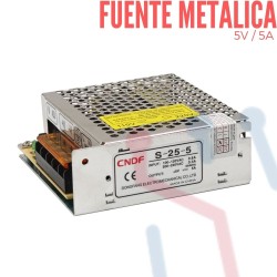 Fuente Suicheada 5V 5A 25W (CNDF)