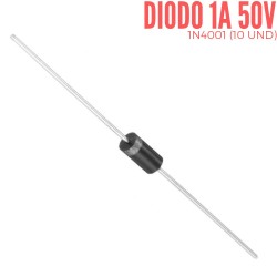 Diodo 1N4001 1A/ 50V (10 Pcs)