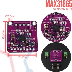 Tarjeta MAX31865 RTD PT100 y PT1000