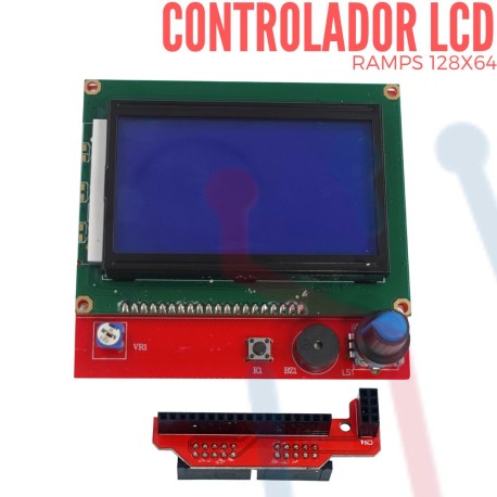 Controlador LCD 128X64 Ramps