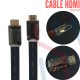 Cable HDMI 1080p Plano 1.8Mt