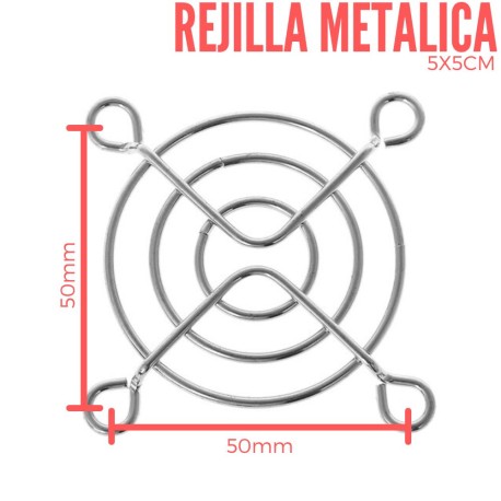 Rejilla Metálica 5x5cm