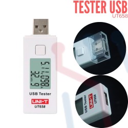 Tester Voltaje y Corriente USB