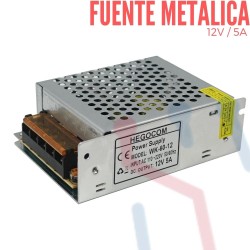 Fuente Suicheada 12V 5A 60W