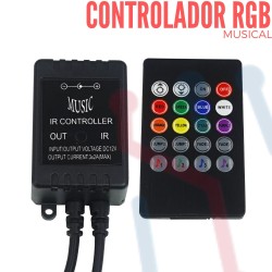 Controlador RGB Musical