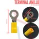 Terminal Anillo Aislada AWG 12-10 (6.3mm)