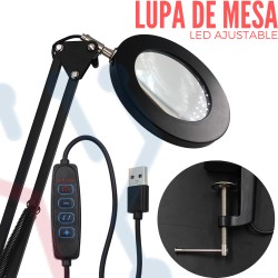 Lupa de Mesa Rigida