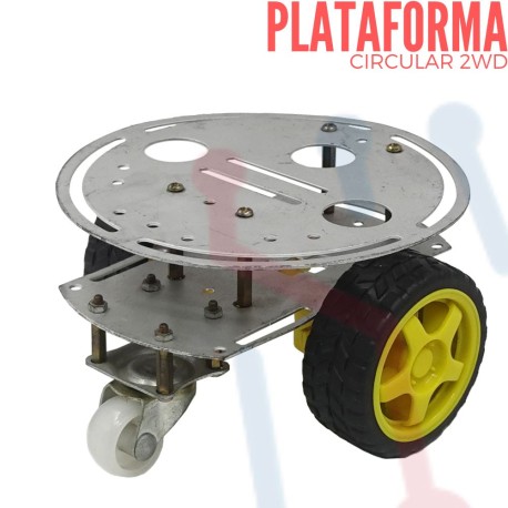 Plataforma Robótica Circular 2WD