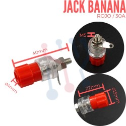 Jack Banana Rojo 30A