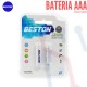 Baterias Beston Recargables AAAX2 1100mAh