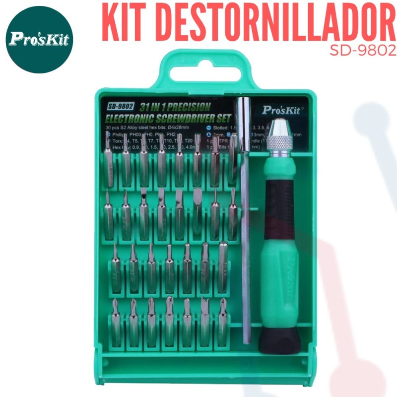 Kit Destornillador 122 Puntas Especiales Extrapol