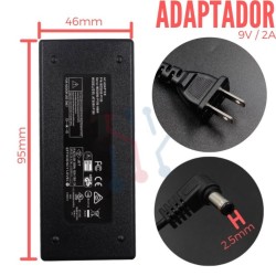 Adaptador de Voltaje 9V 2A