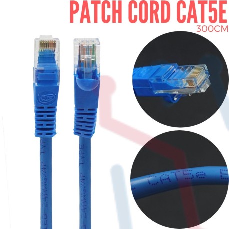 Patch Cord CAT6 3Mt