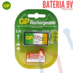 Batería GP Recargable 9V