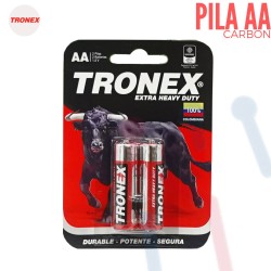 Pilas Tronex de Carbón AAX2