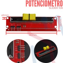 Potenciómetro Deslizante 10K