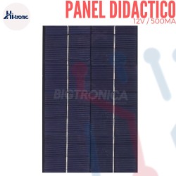 Panel Solar Ensamble 12V 500mA