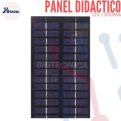 Panel Solar Ensamble 12V 300mA
