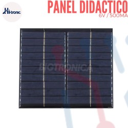 Panel Solar Ensamble 6V 500mA