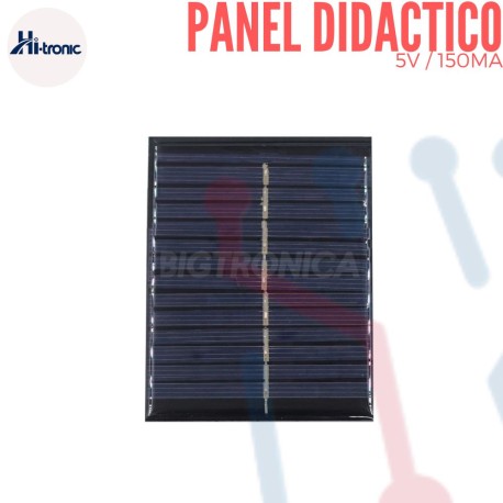 Panel Solar Ensamble 5V 150mA
