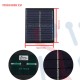Panel Solar Ensamble 5V 100mA