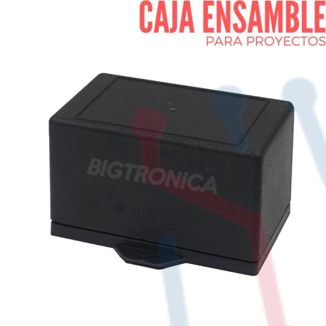 Caja de ensamble Negra 100x60x50mm