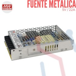 Fuente 5V 22A Mean Well
