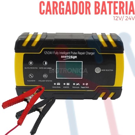 Cargador de Batería 12V-24V 4A