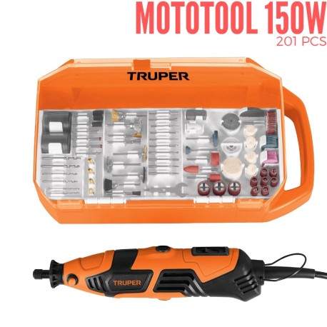 MotoTool 150W Truper 201 Piezas