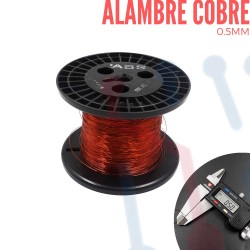 Alambre Cobre Esmaltado X Metro (0.5mm)