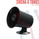 Sirena 6 Tonos 12V 20W