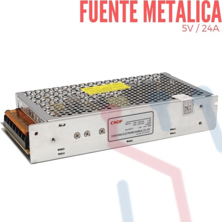 Fuente Suicheada 5V 24A 120W (CNDF)