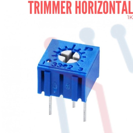 Trimmer Horizontal 1K