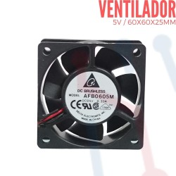 Ventilador 5V 60x60x25mm