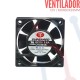 Ventilador 12V 60x60x25mm