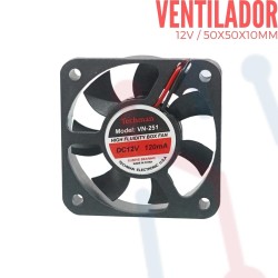 Ventilador 12V 50x50x10mm